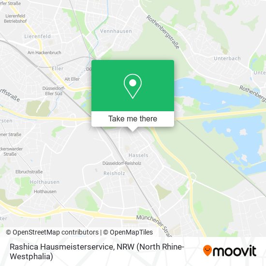Rashica Hausmeisterservice map