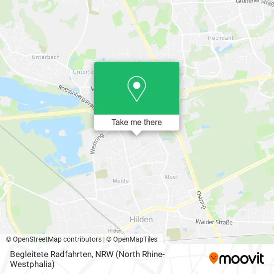 Карта Begleitete Radfahrten