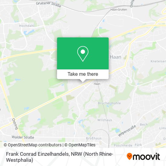 Frank Conrad Einzelhandels map