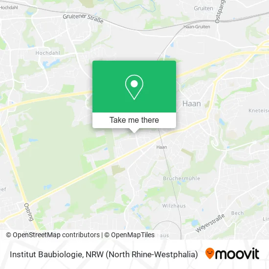 Карта Institut Baubiologie