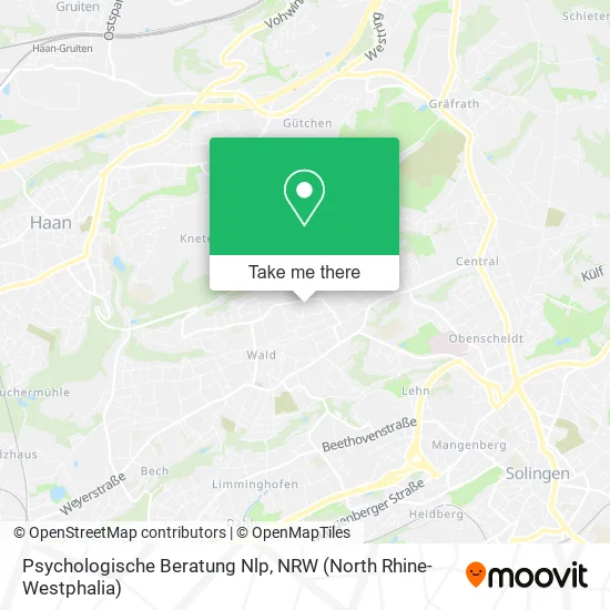 Карта Psychologische Beratung Nlp