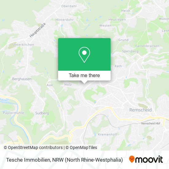 Tesche Immobilien map