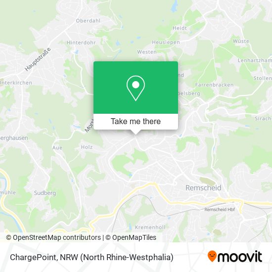 ChargePoint map