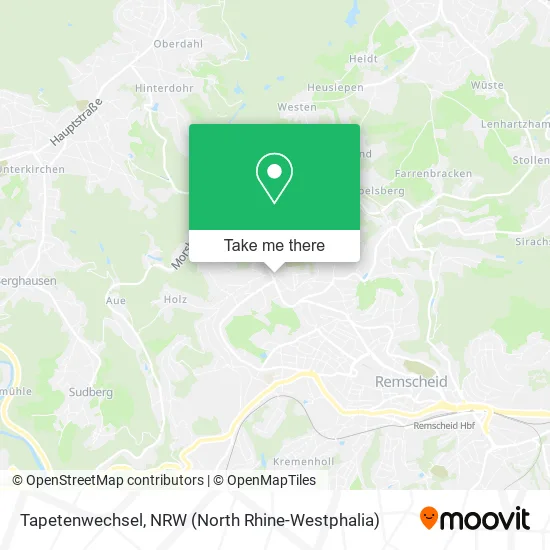 Карта Tapetenwechsel