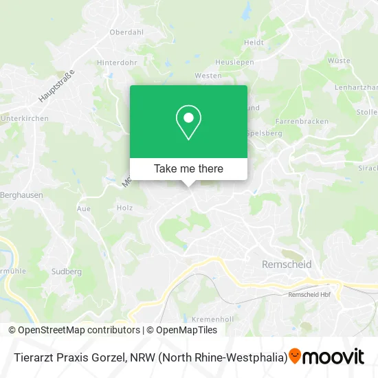 Карта Tierarzt Praxis Gorzel