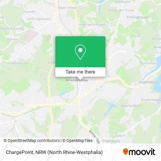 ChargePoint map