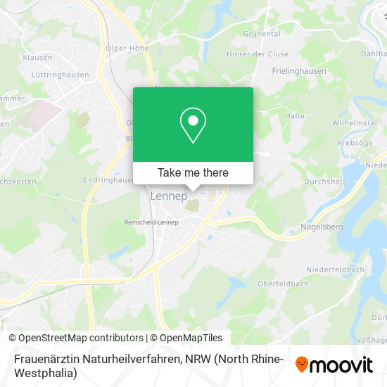 Frauenärztin Naturheilverfahren map