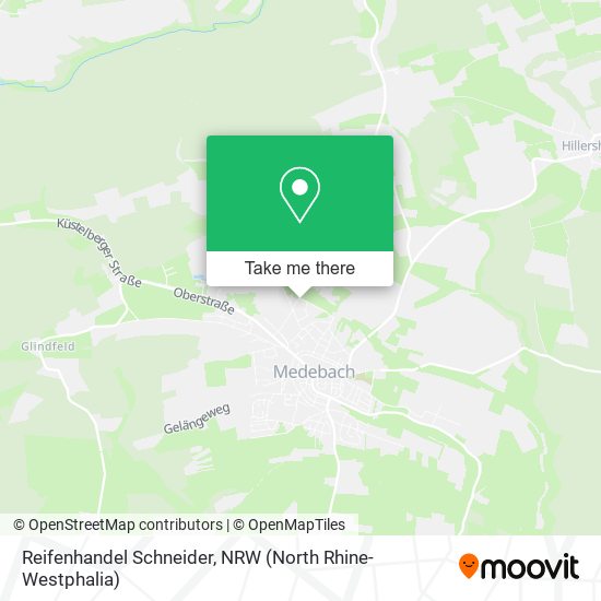 Reifenhandel Schneider map