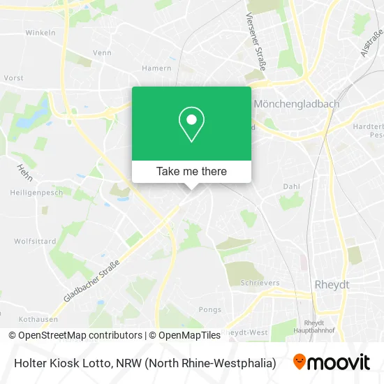 Карта Holter Kiosk Lotto
