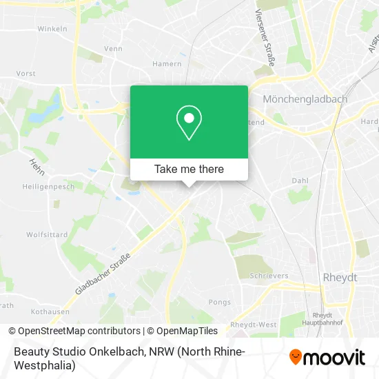 Карта Beauty Studio Onkelbach