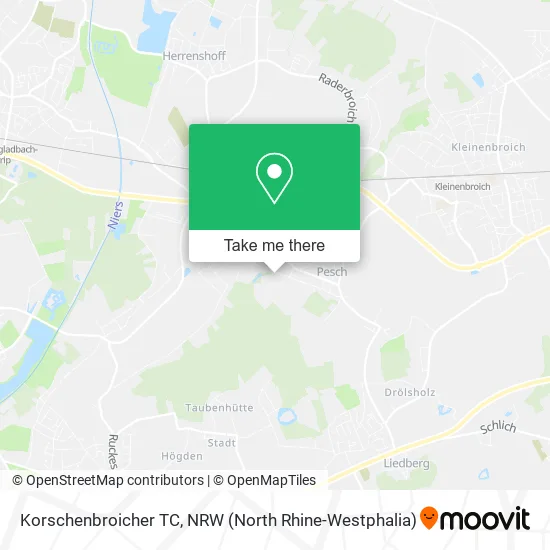 Карта Korschenbroicher TC