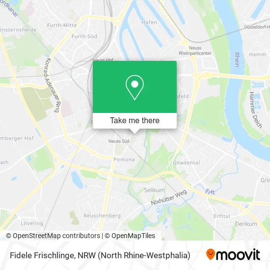 Fidele Frischlinge map