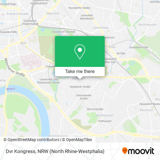 Dvr Kongress map