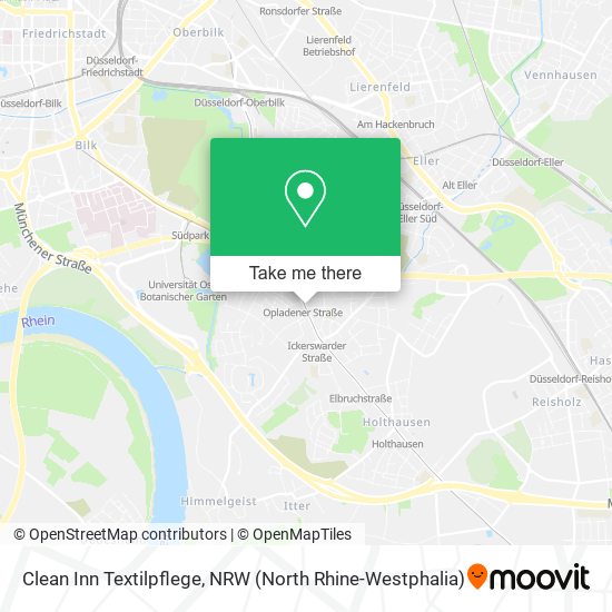 Clean Inn Textilpflege map