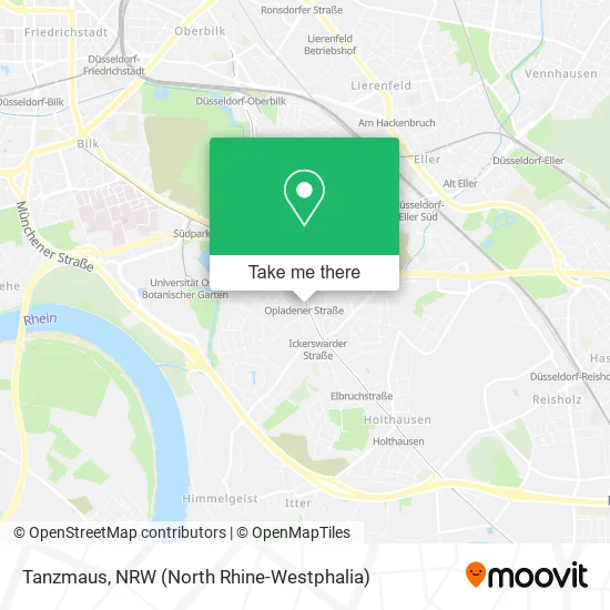 Карта Tanzmaus