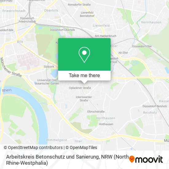 Карта Arbeitskreis Betonschutz und Sanierung