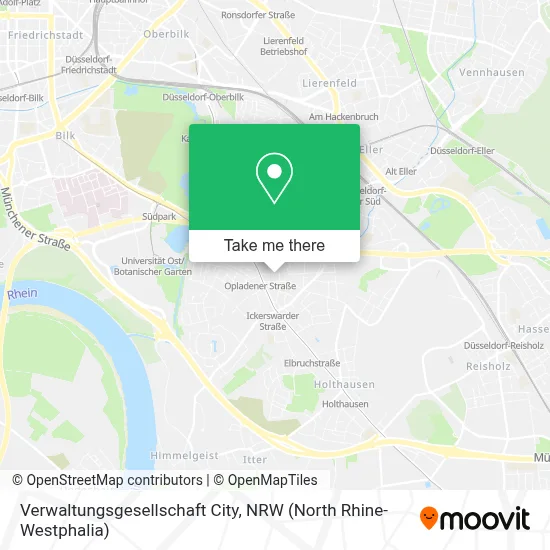 Verwaltungsgesellschaft City map