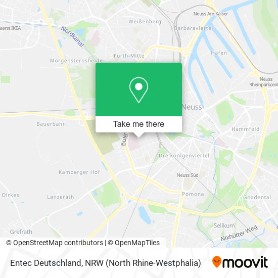 Карта Entec Deutschland