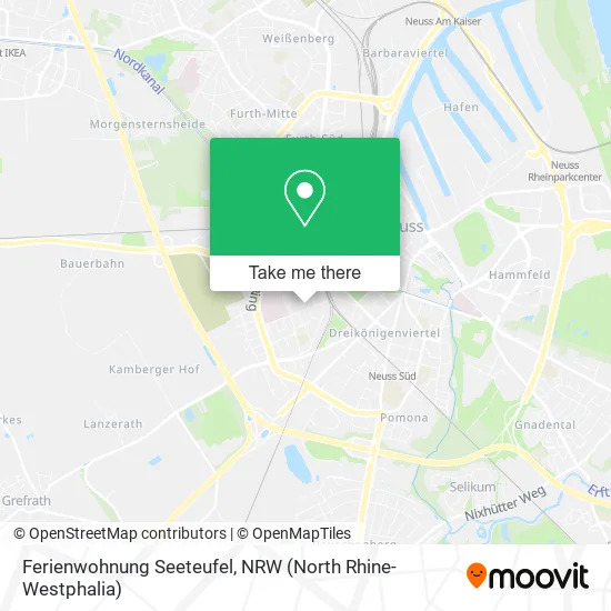 Карта Ferienwohnung Seeteufel