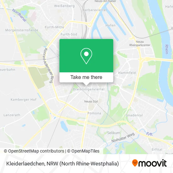 Карта Kleiderlaedchen