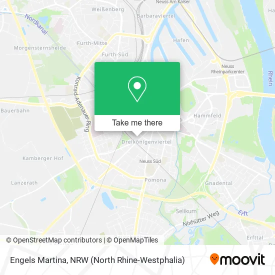 Карта Engels Martina