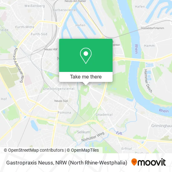 Карта Gastropraxis Neuss