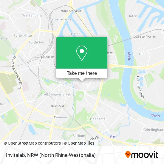 Карта Invitalab