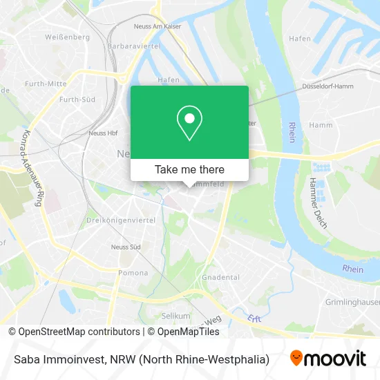 Saba Immoinvest map