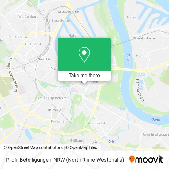 Profil Beteiligungen map