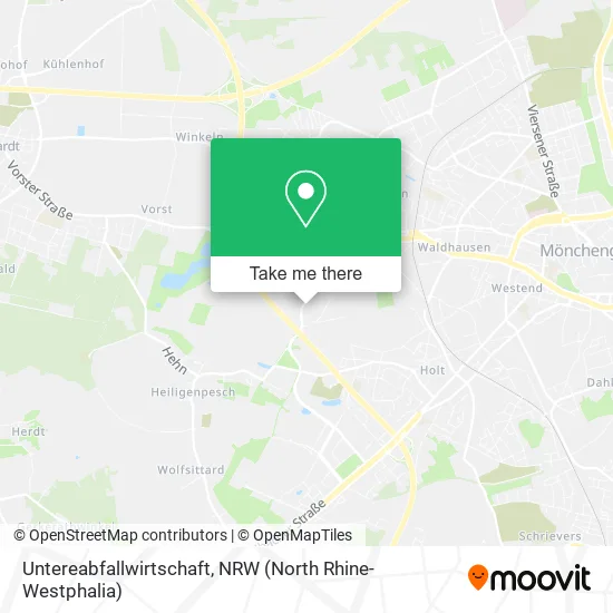 Карта Untereabfallwirtschaft