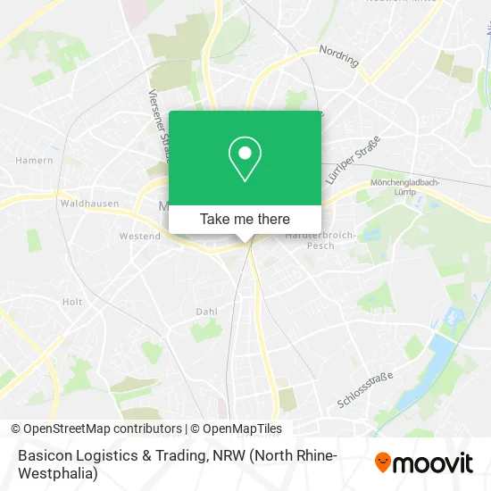 Карта Basicon Logistics & Trading