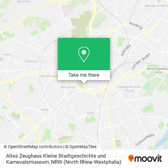 Карта Altes Zeughaus Kleine Stadtgeschichte und Karnevalsmuseum