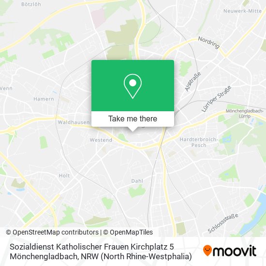 Sozialdienst Katholischer Frauen Kirchplatz 5 Mönchengladbach map