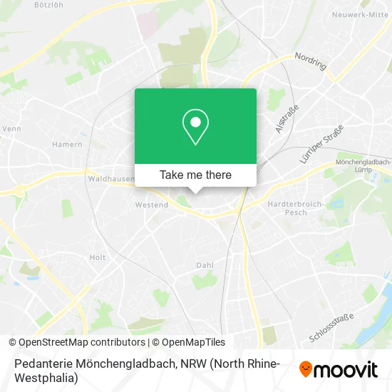 Карта Pedanterie Mönchengladbach