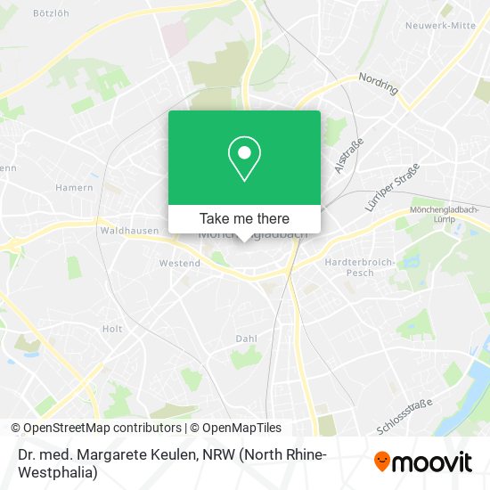 Dr. med. Margarete Keulen map