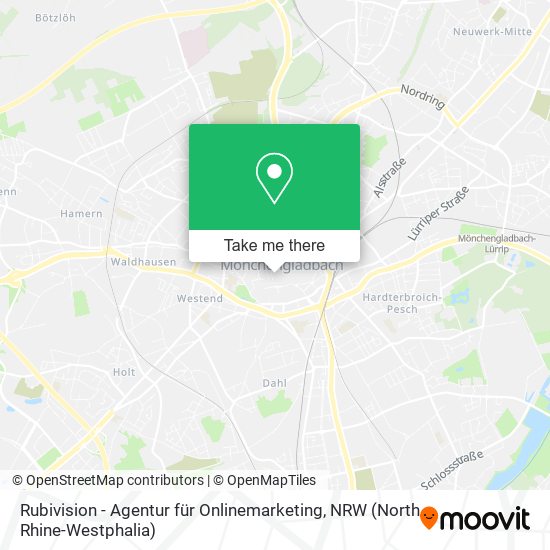 Rubivision - Agentur für Onlinemarketing map