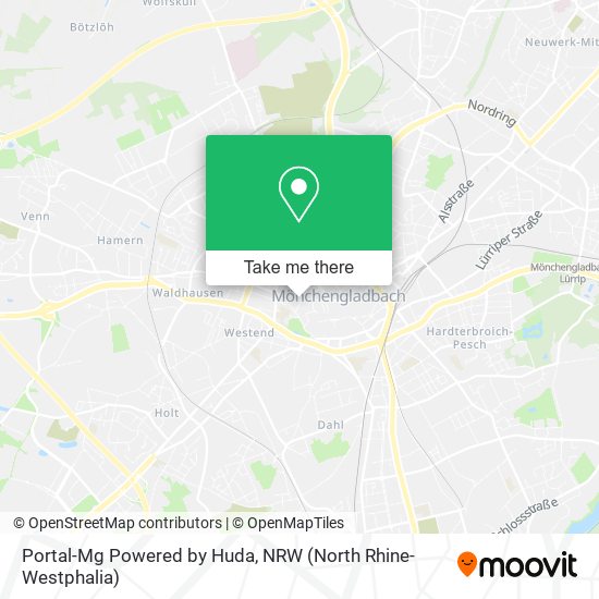 Portal-Mg Powered by Huda map