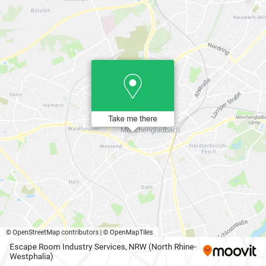 Escape Room Industry Services map