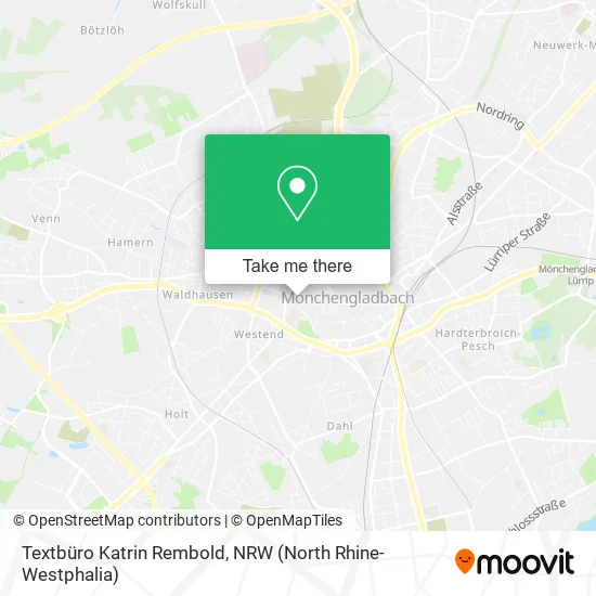 Карта Textbüro Katrin Rembold