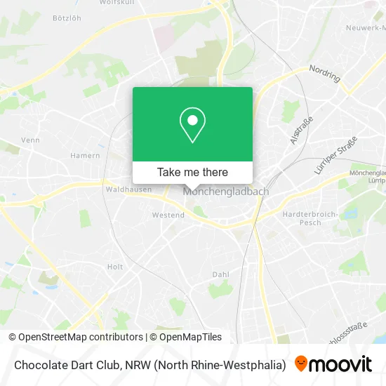 Карта Chocolate Dart Club