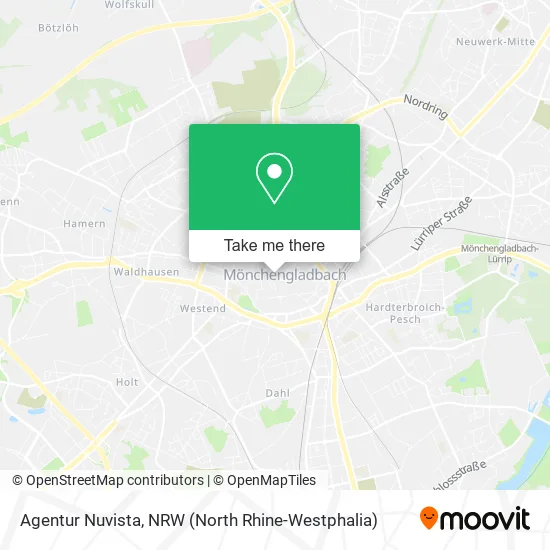 Карта Agentur Nuvista