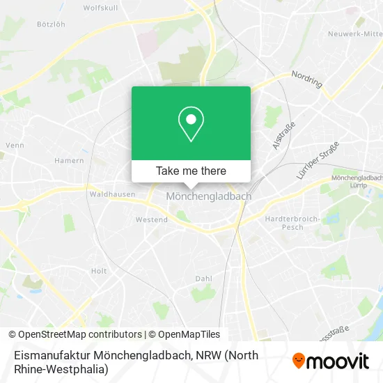 Карта Eismanufaktur Mönchengladbach