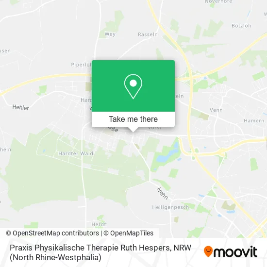 Карта Praxis Physikalische Therapie Ruth Hespers