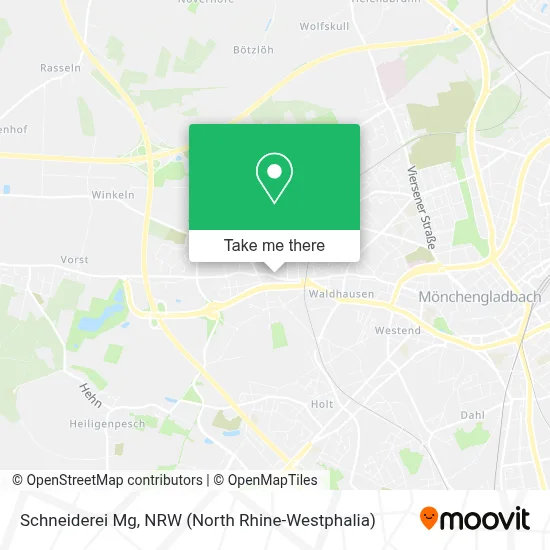 Schneiderei Mg map