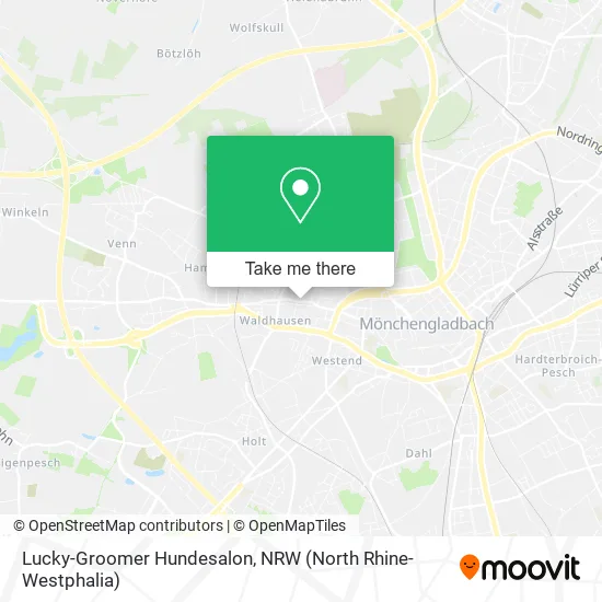 Карта Lucky-Groomer Hundesalon