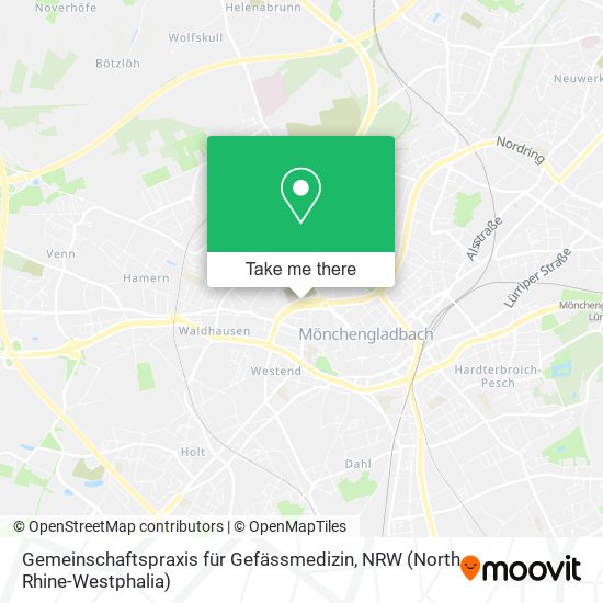 Gemeinschaftspraxis für Gefässmedizin map