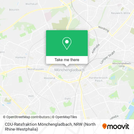 Карта CDU-Ratsfraktion Mönchengladbach