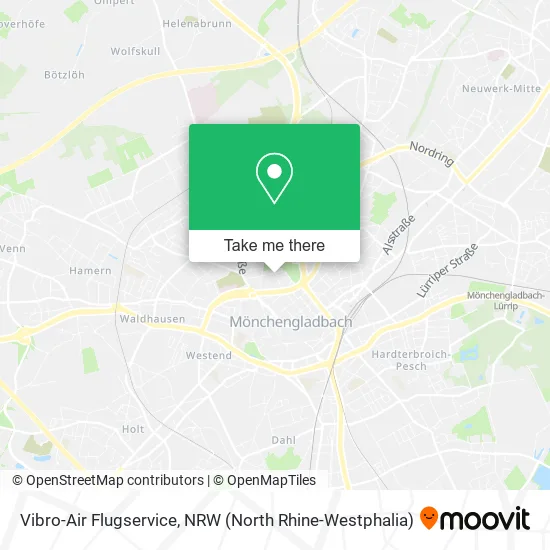 Карта Vibro-Air Flugservice