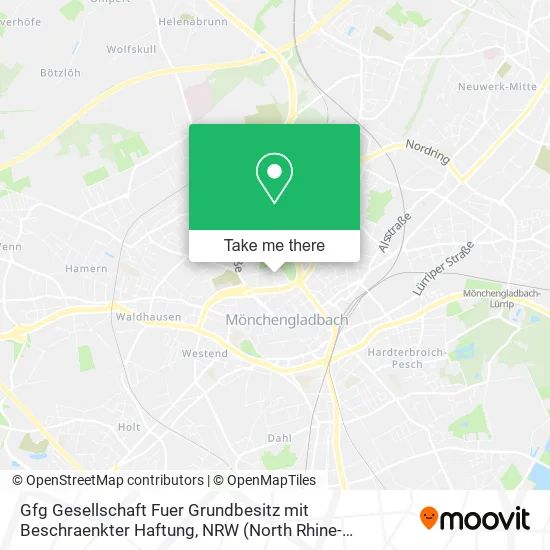 Gfg Gesellschaft Fuer Grundbesitz mit Beschraenkter Haftung map