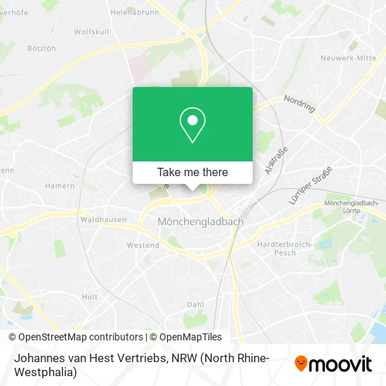 Карта Johannes van Hest Vertriebs